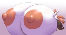 1girls 2019 alternate_color areolae big_breasts breast_expansion breast_hold breast_inflation breasts cosplay cosplay_gardevoir female female_only fusion gardevoir gigantic_breasts gourgeist gradient_background huge_breasts hyper hyper_breasts large_areolae metachoke orange_hair original_character pokémon_(species) pokemon pokemon_(species) pokemon_rse pokemon_xy puffy_nipples simple_background yellow_eyes