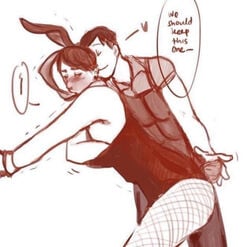 bunny bunny_ear bunny_ears bunny_tail bunnysuit dan_and_phil dan_howell phan phil_lester yaoi