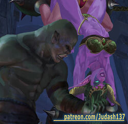 bikini blizzard_entertainment bondage bound bra breasts dragon_aspect eastern_kingdoms elf female green_dragonflight green_eyes green_hair grim_batol horns jewelry judash137 legs long_hair looking_at_viewer medium_breasts muscle navel open_mouth outstretched_arms pointy_ears purple_skin restrained solo spread sweat swimsuit thighs thong toned twilight's_hammer underwear void_corruption_(warcraft) warcraft wet world_of_warcraft ysera