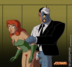 batman:_the_animated_series batman_(series) dc_comics dcau female harvey_dent jichael male poison_ivy poison_ivy_(dcau) two-face wwoec