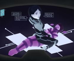 bondage cortana exposed_breasts halo_(series) hologram the_weapon_(halo_infinite) titty_twister