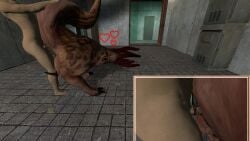 bullsquid cock dick feral feral_penetrated half-life half-life_2 horror human_on_feral naked penis pussy pussy_grip veiny_penis xenophilia