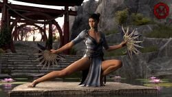 3d asian asian_female clothed clothed_female kitana marymyoko mortal_kombat mortal_kombat_1_(2023) netherrealm_studios non-nude render sfw solo