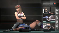 2girls 3d 3d_(artwork) abs asphyxiation ass asuka_kazama big_breasts big_butt big_thighs bikini breasts breasts_out catfight clones crossed_arms crossover dead_or_alive dead_or_alive_5 dead_or_alive_5_last_round defeat defeated dominant_female dominated domination dominatrix face_in_ass facesitting female female_fighter female_on_top female_only femdom fight fighter fighting fighting_ring game_over goddess group gym heels helpless hitomi_(doa) humiliation jeans k.o. kazama_asuka knocked_out laughing limp micro_bikini multiple_females multiple_girls on_back on_top outstretched_arms restrained revealing revealing_clothes revealing_swimsuit sadism sadistic sadistic_girl seductive smothering source_filmmaker suffocation sweat tease teasing tekken tekken7wallpapers tekken_7 unconscious white_eyes wrestling wrestling_ring wrestlingryona yuri