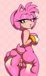 amy rose from sega by simmsy