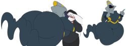 1_eye 2022 5_fingers anthro ass beanie big_ass big_breasts big_butt black_bottomwear black_clothing black_pants black_shirt black_topwear blush bottomwear breasts bubble_butt clothed clothing dd_(dewwydarts) dd_(dewwydartz) desire_(dewwydarts) desire_(dewwydartz) dewwydarts dewwydartz duo dusknoir extreme_french_kiss female fingers floating french_kissing fur generation_4_pokemon generation_8_pokemon ghost ghost_tail grey_body hair hat headgear headwear hi_res huge_ass huge_butt huge_thighs kissing looking_at_viewer male male/female markings nintendo pants pokémon_(species) pokemon pokemon_(species) pokemon_focus raboot red_eyes scorbunny shirt simple_background slightly_chubby slightly_chubby_female spirit tagme tentacle tentacle_tongue thick_thighs tongue topwear white_background white_body white_fur white_hair wide_hips yellow_markings