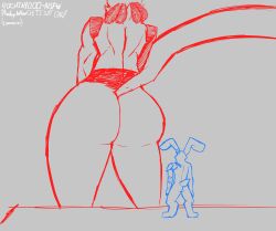 2024 absurd_res animated anthro ass big_butt butt_crush closed_eyes duo facesitting generation_4_pokemon grey_background hi_res looking_at_another looking_back looking_back_at_another lucario macro nintendo pokemon pokemon_(species) raised_tail rear_view rochin1000 signature simple_background sitting_on_another size_difference tail thick_thighs tongue tongue_out