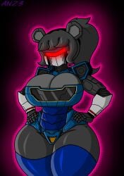 1girls big_breasts cleavage cleavage_overflow clothing cyborg frederika_(fnaf) fredina's_nightclub furry hands_on_hips large_breasts soundwave tagme thick_thighs thigh_highs thighhighs transfomers wide_hips