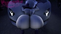 1boy 3d 3d_animation animated anthro ass ass_clapping bent_over big_ass bottom_heavy bubble_butt car clapping_cheeks dat_ass doctor_starline fat_ass femboy glasses headlights huge_ass idw_publishing jiggle jiggling_ass large_ass looking_at_viewer looking_back male male_only massive_ass nude nude_male outdoors platypus shinyagaia solo sonic_(series) sonic_the_hedgehog_(idw) sonic_the_hedgehog_(series) sound thick_ass thick_thighs twerking vehicle video wide_hips