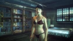 1girls 3d bra female female_only hitman hitman_absolution io-interactive layla_stockton panties screenshot screenshot_edit solo solo_female underwear video_games