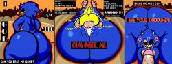 2011_x 3_panel_comic anthro balls begging_for_cum big_butt blue_body blue_fur bodily_fluids butt comic creepypasta cum cum_in_mouth cum_inside dialogue digital_media_(artwork) english_text eulipotyphlan feet femboy from_front_position fur gayguyfella genital_fluids genitals hedgehog hi_res huge_butt instant_loss_2koma legs_up male male/male male_penetrating mammal mating_press penetration penis plap ready_or_not_here_i_come red_eyes sega sex sharp_teeth simple_background sonic.exe sonic.exe_(creepypasta) sonic_the_hedgehog sonic_the_hedgehog_(series) sound_effects super_sonic teeth text thick_thighs wide_hips yellow_body yellow_fur