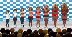 ass ass_expansion bimbo bimbofication blackingyourwaifu brainwashing breast_expansion breast_growth breast_growth_(enlargement) breasts ebonization female hair_growth identity_death kisekae large_ass large_breasts race_swap thick_thighs transformation transformation_sequence wide_hips
