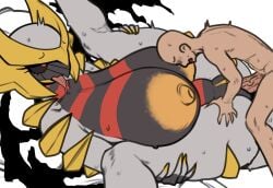 2026 absurd_res altered_forme_giratina anthro anthro_penetrated areola big_breasts black_breasts black_sclera black_wings blush blush_lines bodily_fluids breasts butt butt_grab close-up colored colored_nails detailed digital_drawing_(artwork) digital_media_(artwork) duo ebora extreme_size_difference female female_anthro flat_colors generation_4_pokemon genitals giratina grey_body grey_skin hand_on_butt hi_res huge_breasts human human_on_anthro human_penetrating human_penetrating_anthro human_penetrating_female internal internal_vaginal interspecies larger_anthro larger_female larger_penetrated legendary_pokemon male male/female mammal nails nintendo nipples open_mouth penetration penis pokemon pokemon_(species) pokemorph pokephilia red_eyes red_stripes saliva saliva_on_tongue saliva_string sex sharp_nails size_difference smaller_human smaller_male spread_legs spreading striped_body stripes sweat sweaty_body sweaty_breasts sweaty_butt sweaty_face sweaty_legs tan_body tan_skin tears tongue tongue_out unfinished vaginal vaginal_penetration vulva wings yellow_areola yellow_nails yellow_nipples yellow_vulva