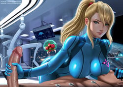 samus aran from metroid by alexander dinh