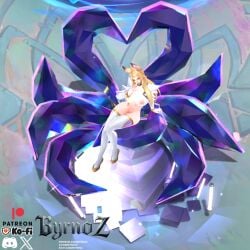 3d ahri alternate_costume alternate_hair_color alternate_hairstyle animal_ear_fluff animal_ears animal_girl areolae belly big_breasts blonde_hair breasts breasts_bigger_than_head busty byrnoz casual child_bearing_hips cleavage clothing crystal_tail curvaceous curves curvy curvy_body curvy_female curvy_figure curvy_hips eyelashes eyeliner eyeshadow facial_markings female fluffy fluffy_ears fox fox_ears fox_girl fox_tail functionally_nude functionally_nude_female high_heels hips hourglass_figure huge_breasts humanoid inner_ear_fluff k/da_ahri k/da_ahri_unbound k/da_series kemonomimi kitsune large_breasts league_of_legends light-skinned_female light_skin lips lipstick long_hair massive_breasts mod multi_tail naked navel nine_tailed_fox nipples nude nude_female pale-skinned_female pale_skin pink_areola pink_nipples riot_games tail teamfight_tactics thick_thighs thighs vastaya video_games voluptuous wide_hips yellow_eyes