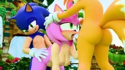 16:9 2026 3d 3d_(artwork) 4k absurd_res amy_rose anthro anthro_on_anthro anthro_penetrated anthro_penetrating anthro_penetrating_anthro areola blue_body breasts butt canid canine clothing digital_media_(artwork) erection eulipotyphlan fellatio female female_penetrated fox fur genitals gloves gloves_only green_eyes group group_sex hair handwear handwear_only hedgehog hi_res male male/female male_penetrating male_penetrating_female mammal miles_prower mostly_nude multicolored_body multicolored_fur nipples oral outside penetration penile penile_penetration penis penis_in_vagina pink_body pink_hair sega sex sonic_(series) sonic_the_hedgehog sonic_the_hedgehog_(series) spitroast tan_body threesome trio twintails3d two_tone_body two_tone_fur vaginal vaginal_penetration white_body white_fur widescreen yellow_body yellow_fur