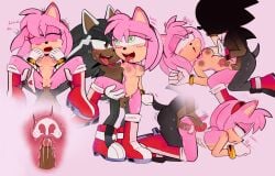 1boy 1girls amy_rose areolae black_fur blush bodily_fluids breasts brown_eyes buggobunz commission crying_with_eyes_open cum_in_pussy cum_in_womb cum_inside dark-skinned_male ear_blush eyes_closed eyes_rolling_back female green_eyes heart-shaped_pupils impregnation keiph_the_tenrec lidded_eyes multiple_positions multiple_views oc_x_canon original_character pink_fur sonic_(series) sonic_oc sonic_the_hedgehog_(series) tears tears_of_pleasure vaginal_penetration vaginal_sex x-ray
