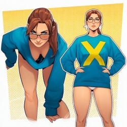 1girls ai_generated big_ass big_breasts big_thighs breasts curvaceous curvy curvy_figure digital_media_(artwork) female hips hourglass_figure huge_ass huge_breasts huge_thighs kitty_pryde large_ass large_breasts large_thighs legs light-skinned_female light_skin marvel marvel_comics mature mature_female mutant mutant_(marvel) phophopho shadowcat slim_waist thick thick_hips thick_legs thick_thighs thighs voluptuous waist wide_hips wide_thighs x-men