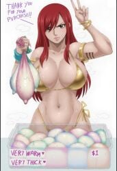 erza scarlet from fairy tail by sneaksmile