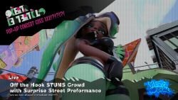 being_recorded breasts fingering fingering_self fingering_through_clothes grabbing_own_breast livestream marina_(splatoon) masturbation news news_report solo splatoon splatoon_(series) splatoon_2 yaarnwurm