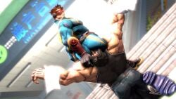 ass bara big_ass butt cyclops_(marvel_rivals) cyclops_(x-men) face_on_ass facesitting gay male male_only marvel marvel_rivals muscular muscular_male wolverine_(marvel_rivals) wolverine_(x-men)