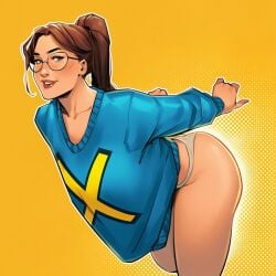 1girls ai_generated big_ass big_breasts big_thighs breasts curvaceous curvy curvy_figure digital_media_(artwork) female hips hourglass_figure huge_ass huge_breasts huge_thighs kitty_pryde large_ass large_breasts large_thighs legs light-skinned_female light_skin marvel marvel_comics mature mature_female mutant mutant_(marvel) phophopho shadowcat slim_waist thick thick_hips thick_legs thick_thighs thighs voluptuous waist wide_hips wide_thighs x-men