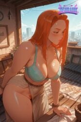 ai_generated atom_eve big_ass big_breasts big_butt blushing blushing_at_viewer cityscape deurahh female female_focus forest green_eyes hi_res highres imminent_oral imminent_penetration imminent_sex imminent_vaginal invincible invincible_(comics) invincible_(tv_series) large_ass large_breasts long_hair navel orange_hair patreon patreon_link patreon_username pov pov_eye_contact pubic_hair rooftop rooftop_sex solo solo_female solo_focus steam steaming_body superhero superhero_costume superheroine thick_thighs tight_clothing tight_fit voluptuous voluptuous_body voluptuous_female
