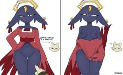 areolae boobs breasts jeffman24 nine_sols nipples pussy tagme tagme_(character) tits useless_clothing vagina