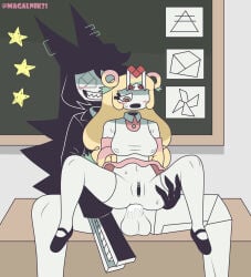 1boy 1boy1girl 1girls anal_penetration anal_sex classroom cum cum_in_ass cum_inside edgyverse fundamental_paper_education magalnik mister_hotchkiss_(edgyverse) scotch_(edgyverse) self_upload student student_and_teacher tagme teacher
