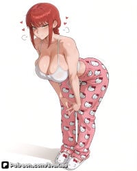 1girl 1girls ai_generated bangs braid braided_hair braided_ponytail breasts breasts, camel_toe cameltoe chainsaw_man cleavage clothed clothed_female curvy curvy_figure evekiss female female_focus female_only focus fringe fully_clothed large_breasts makima_(chainsaw_man) nipples nipples_covered nipples_visible_through_clothing pussy red_hair sfw solo solo_female solo_focus teeth thick_thighs thighs tight_clothes tight_clothing uncensored wide_hips yellow_eyes