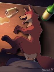 2d alcohol anal anal_fluids anal_sex animated balls beverage blush bodily_fluids bottle canine container countershading creature_features cute_fangs drunk duo dynabird fangs feral feral_male feral_penetrated first_person_view fox frame_by_frame fur genitals green_eyes hi_res human human_male human_on_feral human_penetrating human_penetrating_feral inside interspecies looking_pleasured lying male male_on_feral male_on_male male_pov mammal on_side orange_body orange_fur penetration penis_in_ass public public_indecency public_sex sex short_playtime size_difference sound spilled_drink substance_intoxication tagme teeth tongue tongue_out video yaoi zoophilia
