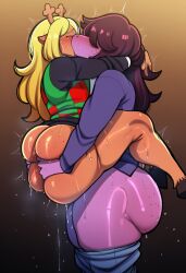 noelle holiday from deltarune by eycocho