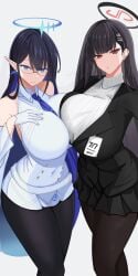 rin (blue archive) from blue archive by lengkuass