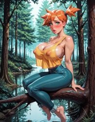 misty (pokemon) fan art