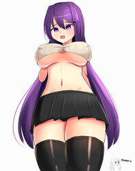 yuri (doki doki literature club) from doki doki literature club by sonker-lewds