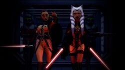 ahsoka_tano ahsoka_tano_(imperial) barriss_offee clone_trooper clone_wars female inquisitor_(star_wars) mirialan pollonix13 shadow_trooper star_wars star_wars_rebels togruta