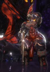 big_ass big_breasts big_penis breasts bubble_butt ember_(warframe) female genderbend huge_ass huge_cock male penis qzk_forte tagme thick_thighs warframe wide_hips