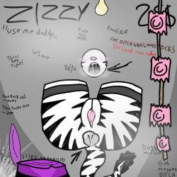 1girls anal anal_sex animal_genitalia animal_penis female female_focus female_only furry furry_only glory_hole naked oral piggy_(game) solo solo_focus tagme traced vaginal_penetration zizzy_(piggy)