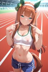 silence suzuka (umamusume) from umamusume by arbitrary