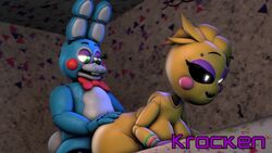 3d animated big_ass big_breasts big_penis breasts doggy_style doggystyle fishnet_stockings five_nights_at_freddy's five_nights_at_freddy's_2 krocken_(artist) living_machine loop mp4 sfm sound source_filmmaker straight tagme toy_bonnie_(fnaf) toy_chica_(eroticphobia) toy_chica_(fnaf) video