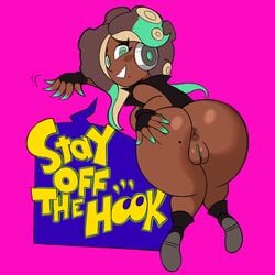 1girls 2018 5_fingers animal_humanoid anus ass big_ass big_butt bottomless breasts bubble_ass bubble_butt butt cam_(artist) cephalopod cephalopod_humanoid clothing dark-skinned_female dark_skin dat_ass eyebrows eyelashes fat_ass female female_only fingerless_gloves footwear genitals green_eyes green_pussy hair huge_ass huge_butt humanoid humanoid_genitalia humanoid_hands humanoid_pussy humanoid_vagina long_hair marina_(splatoon) mole_on_ass mole_under_mouth multicolored_hair nintendo octoling octopus octopus_girl octopus_humanoid plump_ass round_ass shoes simple_background smile splatoon splatoon_2 tentacle_hair tentacles thick_thighs twitter two_tone_hair vagina video_games wide_hips