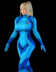 1girls 3d animated animated_gif ass bangs blonde_hair blue_eyes bodysuit bouncing_breasts breasts dead_or_alive female female_only gif hairband large_ass large_breasts metroid nintendo ponytail samus_aran sarah_bryant sidelocks skin_tight solo tight_clothing walk_cycle walking wide_hips zero_suit zero_suit_samus
