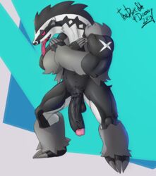 obstagoon from nintendo by darksideofdiscovery