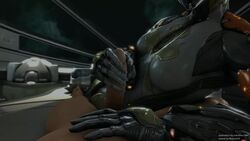 1boy 1boy1girl 1girls 3d alien alien/human alien_girl animated armor edit ember_(warframe) erection female futuristic glove handjob human human_on_robot human_penetrating humanoid interspecies johndoe1970 male male/female male_human/female_alien male_human/female_humanoid male_human/female_robot nexus763 nude penis pov robot sex sound source_filmmaker video warframe