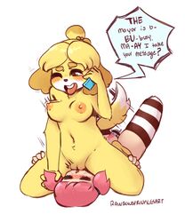 2019 2girls absurd_res animal_crossing animal_crossing_girl anthro anthro_penetrated big_breasts blonde_hair blush bodily_fluids breasts canid canine canis cellphone cunnilingus domestic_dog duo facesitting female female/female female_only female_penetrated fur genital_fluids hair hi_res holding_object human human_on_anthro human_penetrating human_penetrating_anthro interspecies isabelle_(animal_crossing) mammal masturbation multiple_girls navel nintendo nipples nude one_eye_closed open_mouth oral penetration phone pink_hair pussy pussy_juice rainbowsprinklesart sex sex_toy shih_tzu simple_background speech_bubble text toy_dog toying_self vaginal_masturbation vaginal_penetration video_games villager_(animal_crossing) yellow_fur yuri