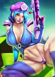 arcade_caitlyn arcade_series caitlyn_kiramman female_only league_of_legends lord_dominik solo