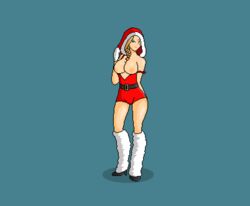 breasts christmas neophite-byte paladins pixel_art tyra_(paladins)