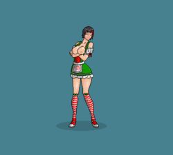 breasts neophite-byte paladins pixel_art vivian_(paladins)