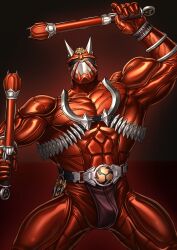 bodybuilder energy_camdy kamen_rider kamen_rider_hibiki kamen_rider_hibiki_(series) male male_only muscles muscular muscular_arms muscular_male