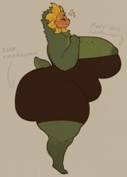 primal sunflower (pvz) from plants vs zombies by coatl (artist)